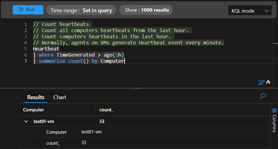 Azure Monitor - Logs Query